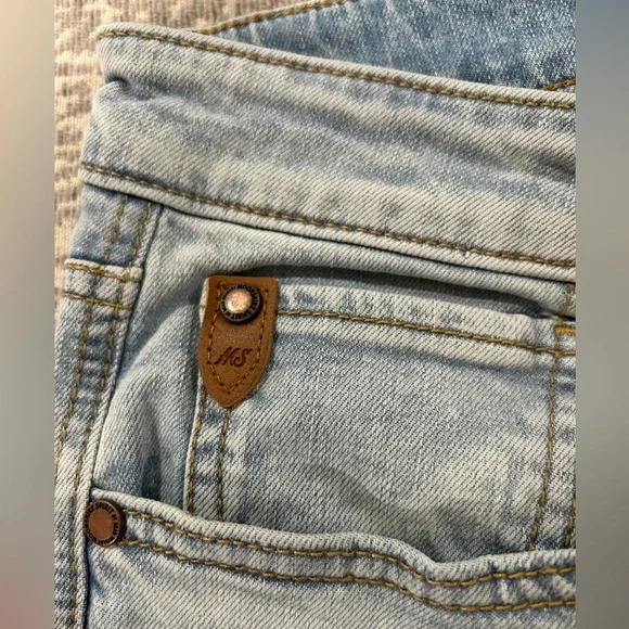 Men's Light Blue Bootcut Jeans Moon Shine Spirit From Boot Barn - Picture 10 of 12